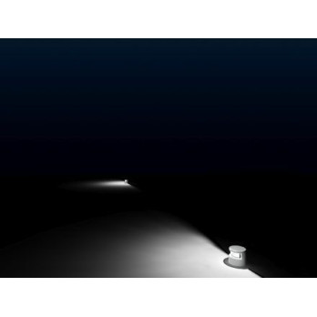 Lampada da Terra Simes Mini-Look Paletto Singolo H 580