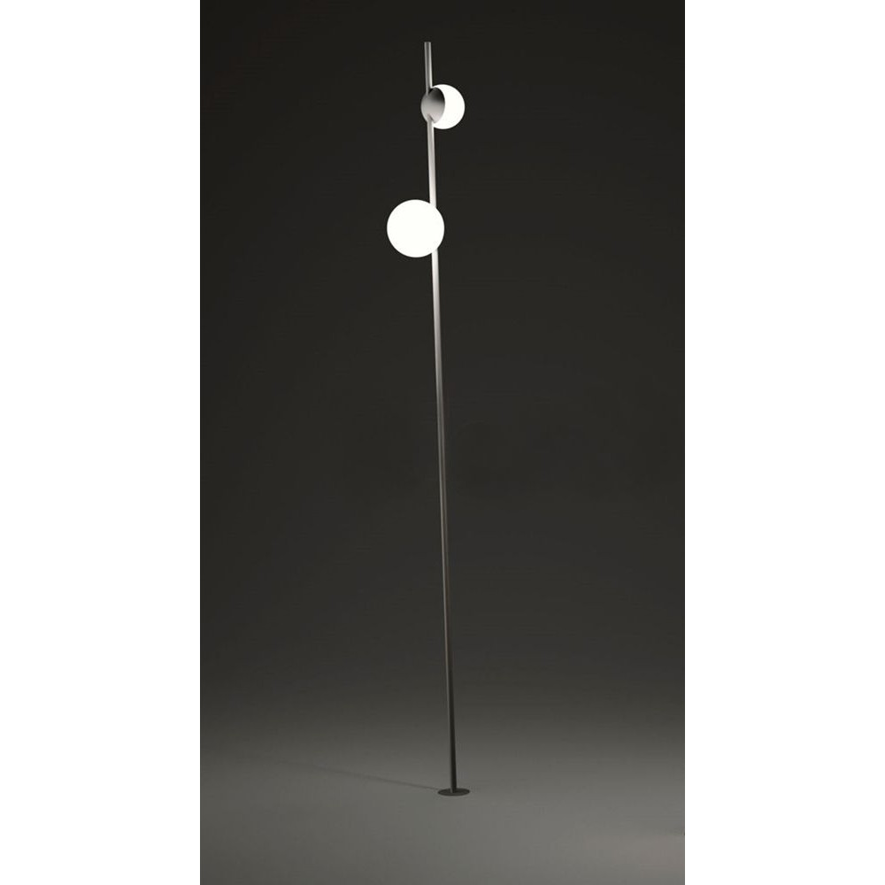Lampada da esterno da terra Vibia June 2 luci