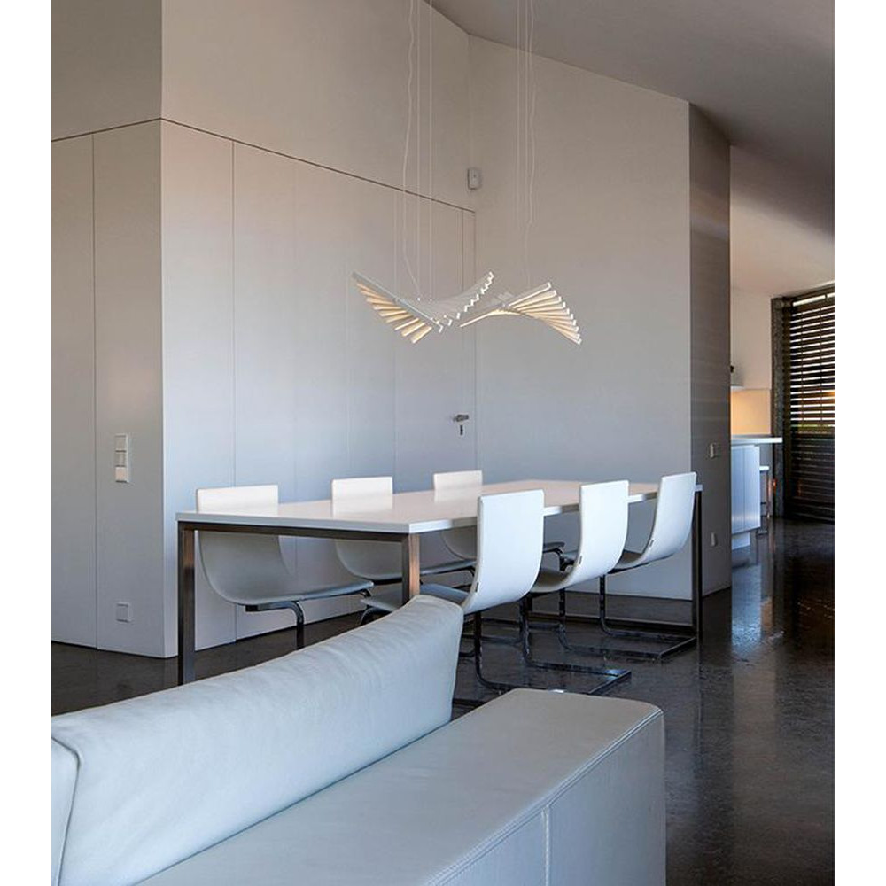 Lampada a sospensione Vibia Rhythm horizontal 47cm