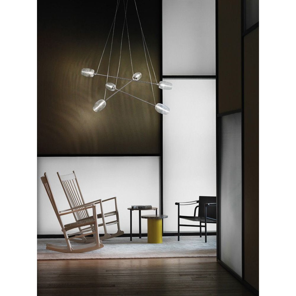 Lampada a sospensione Vistosi Damasco Piccola 6